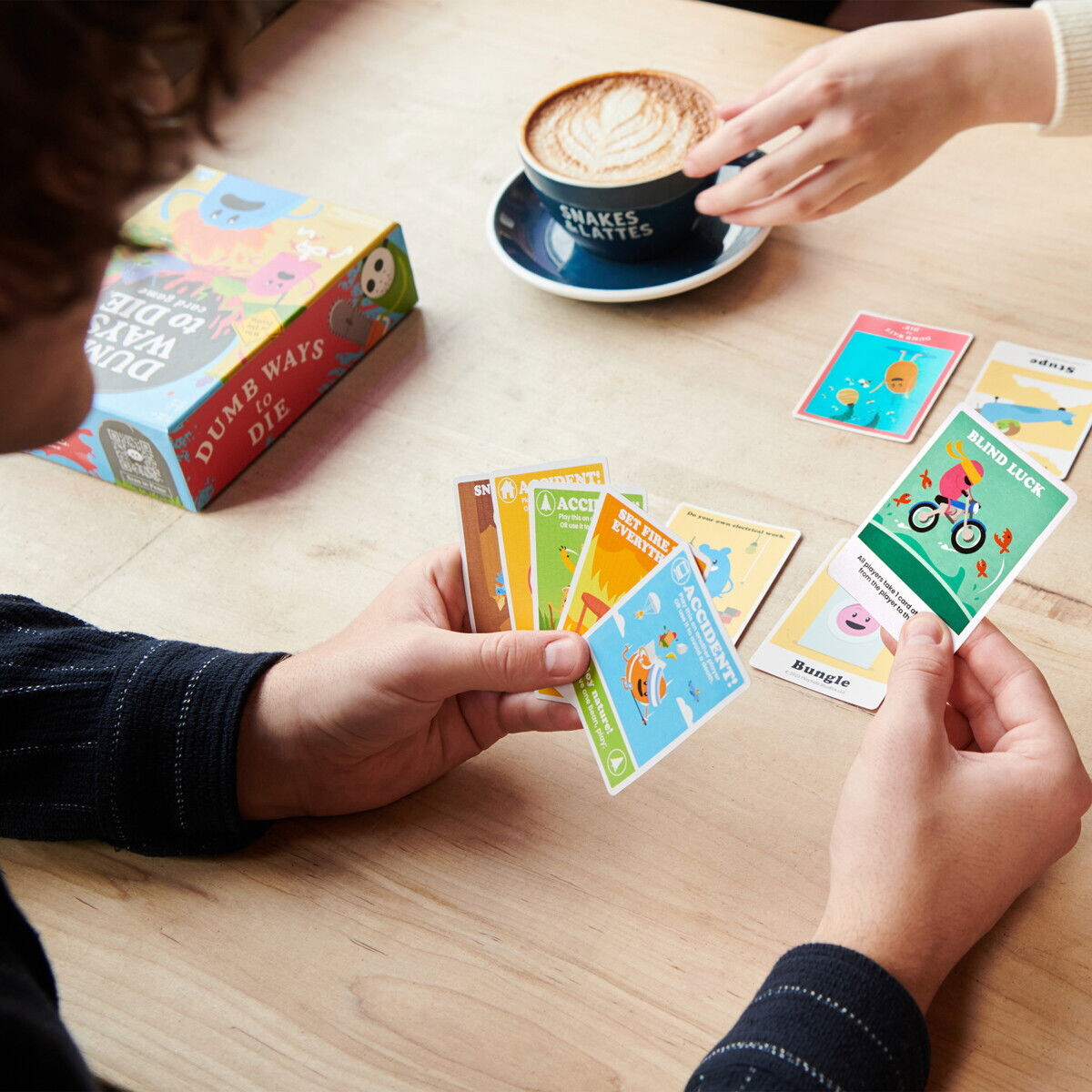 Educa - Dumb Ways To Die - Card Game - Kortspil