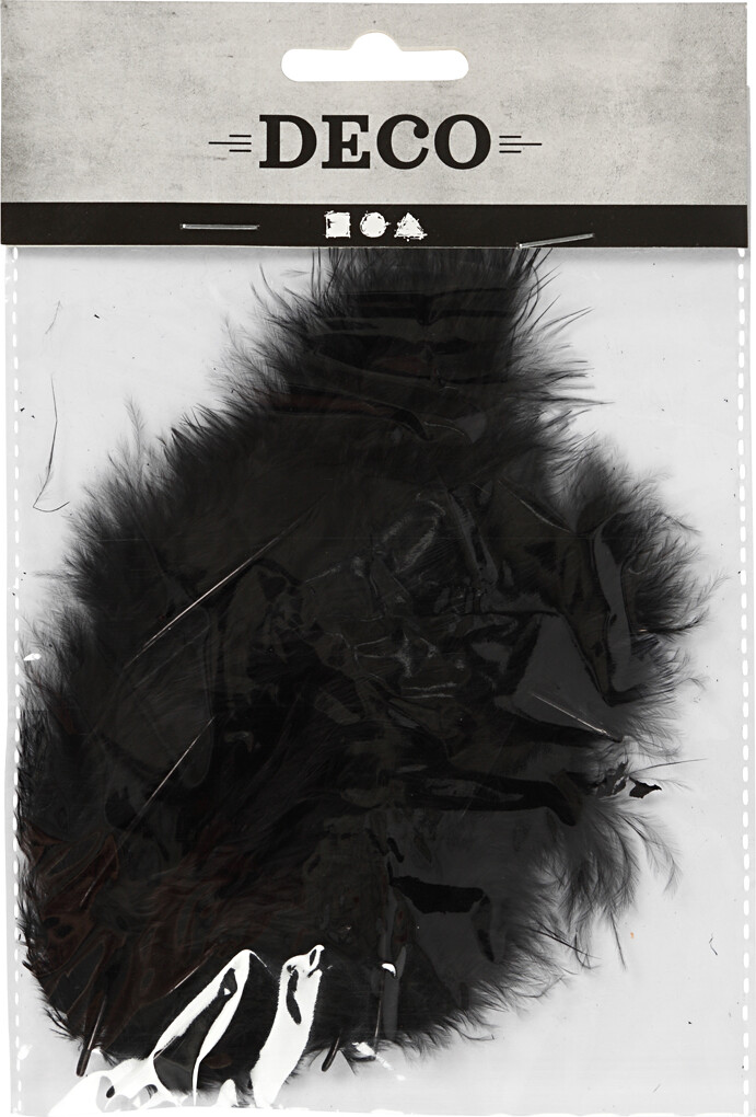 Dun - L 5-12 Cm - Sort - 15 Stk
