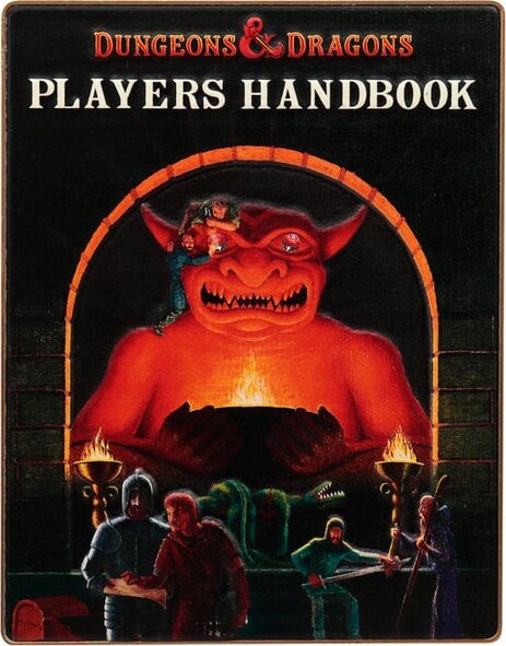 Dungeons Dragons 50Th Anniversary 1St Edition Book Cover Ingot Set