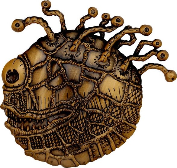 Dungeons Dragons 50Th Anniversary Beholder Twin Medallion Set
