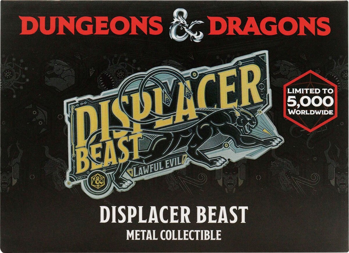 Dungeons Dragons Displacer Beast Ingot