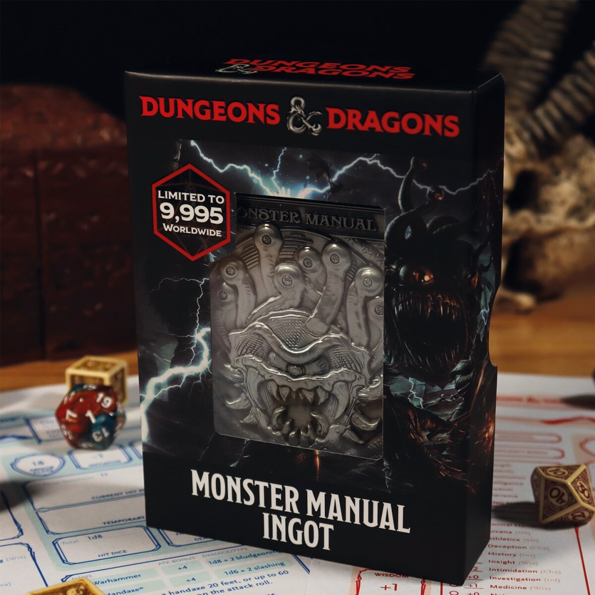 Dungeons Dragons Limited Edition Monster Manual Ingot