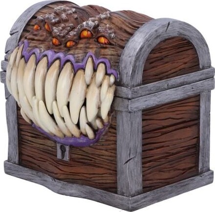 Scatola Portagiochi Madre Terra | Decorazione Wicca Con Simboli Celtico | Nemesis Now - Resina Dipinta A Mano 15,5 Cm