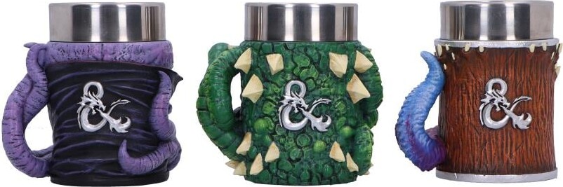 Dungeons Dragons Mini Monster Tiny Tankards Set Of 3