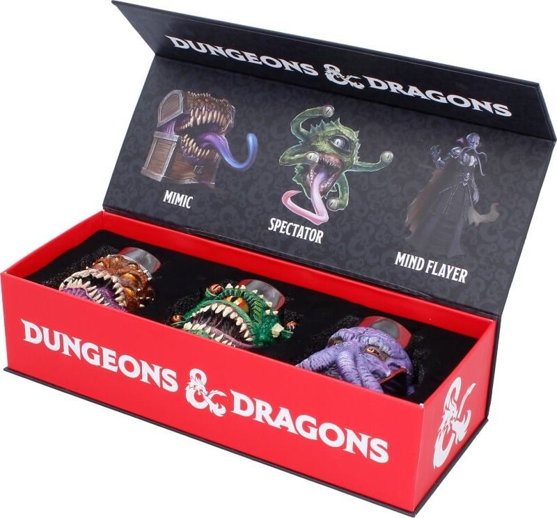 Dungeons Dragons Mini Monster Tiny Tankards Set Of 3