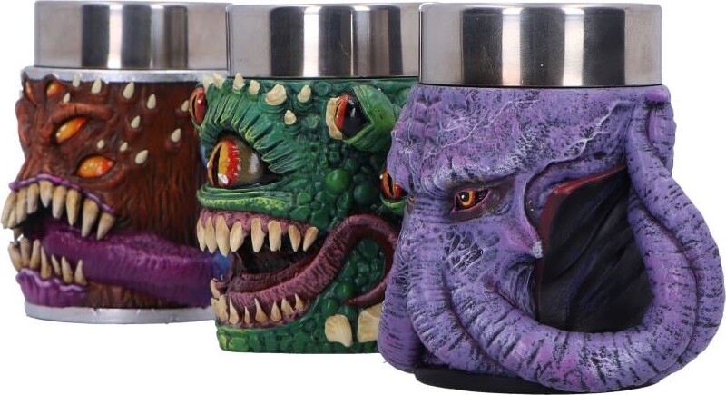 Dungeons Dragons Mini Monster Tiny Tankards Set Of 3