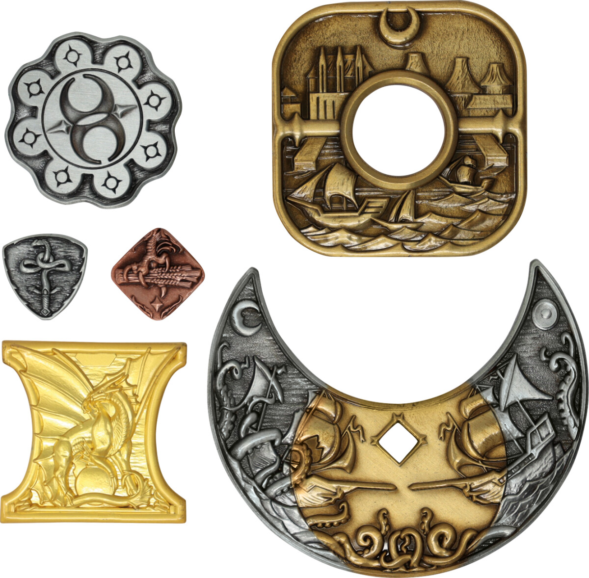 Dungeons Dragons Waterdeep Coin Collection