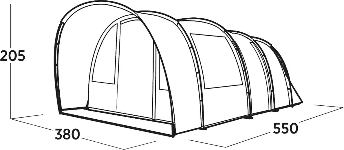 Easy Camp - Skarvan 6 - Blue - 6-Person