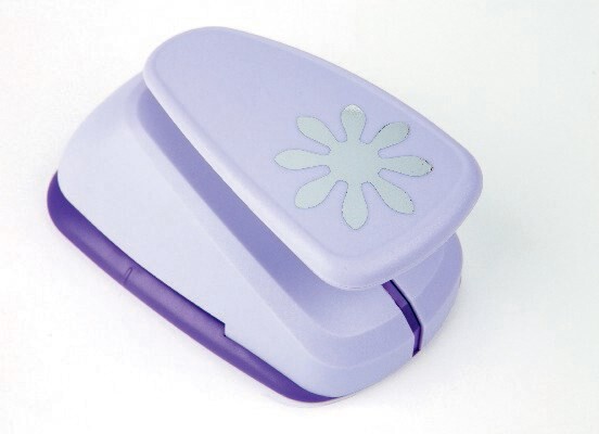 Stansejern - Blomst - Til Papir - Easy Punch