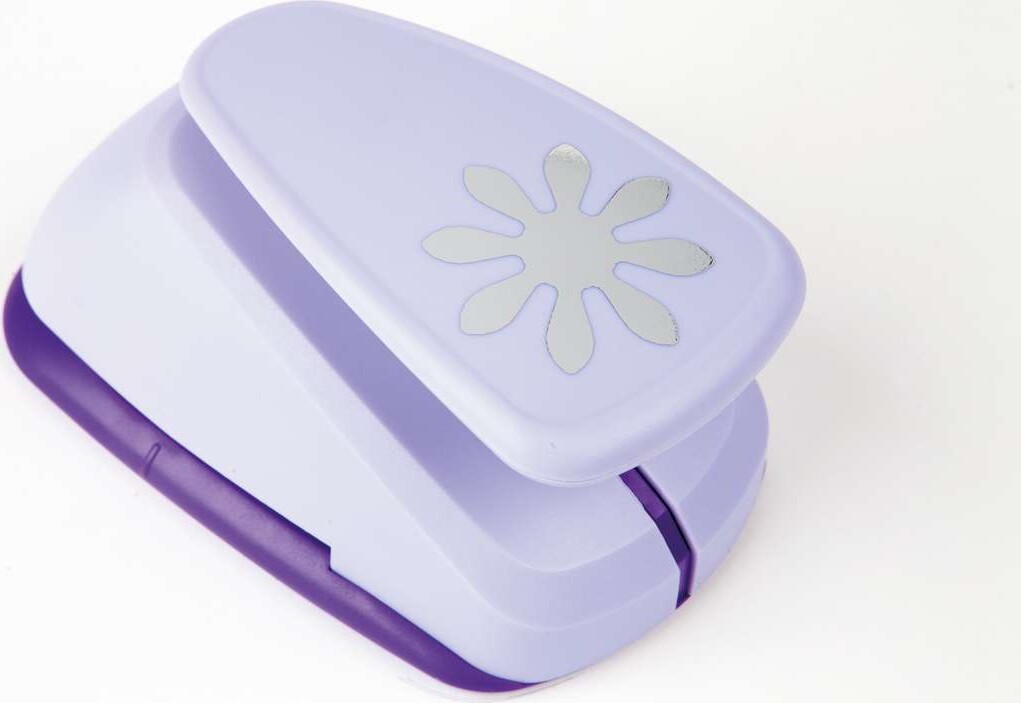 Stansejern - Blomst - Til Papir - Easy Punch