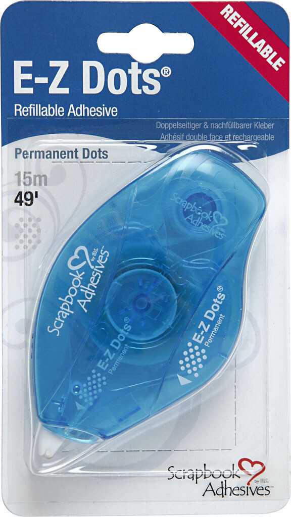 E-Z Runner - Prikker - Permanent Lim - B 8 Mm - 15 M