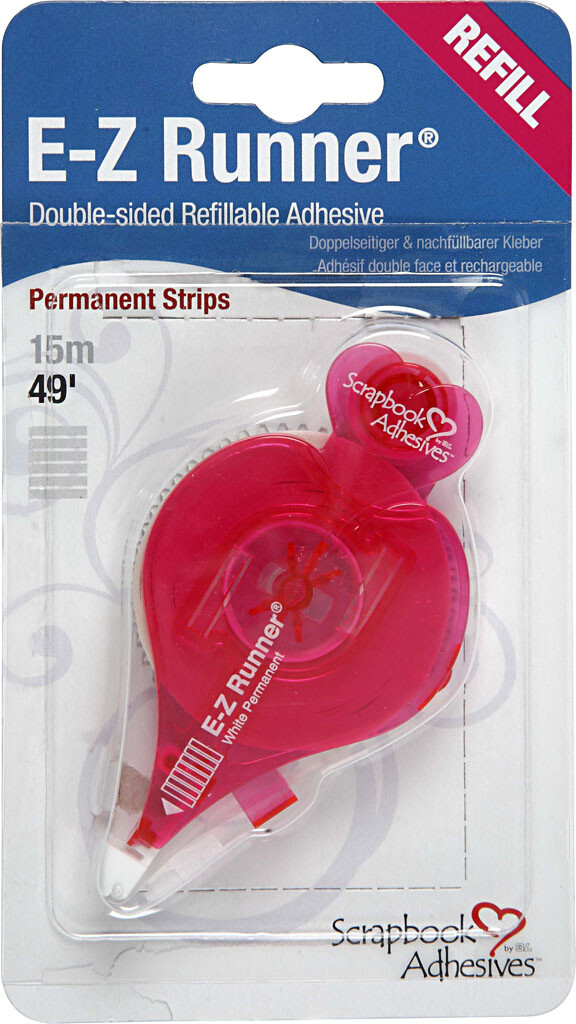 E-Z Runner - Refill - Striber - Permanent Lim - B 8 Mm - 15 M