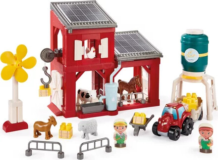 Bondegård Legetøj - Sæt Med Figurer Tilbehør - Ecoiffier Abrick