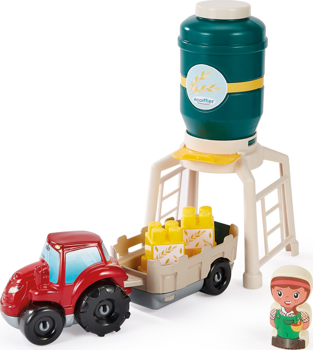 Bondegård Legetøj - Sæt Med Figurer Tilbehør - Ecoiffier Abrick