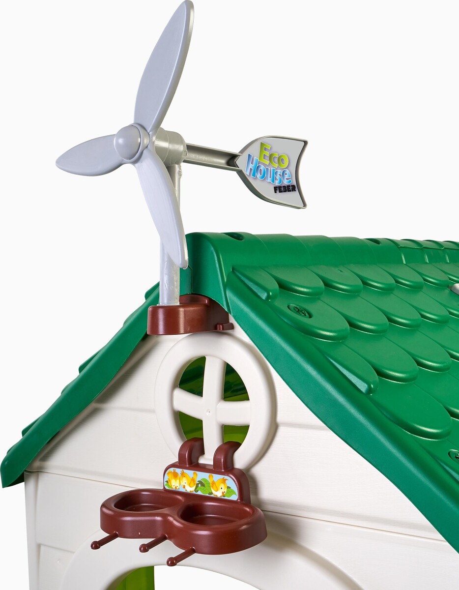 Feber - Legehus I Plast Til Børn - Udendørs - Øko Hus