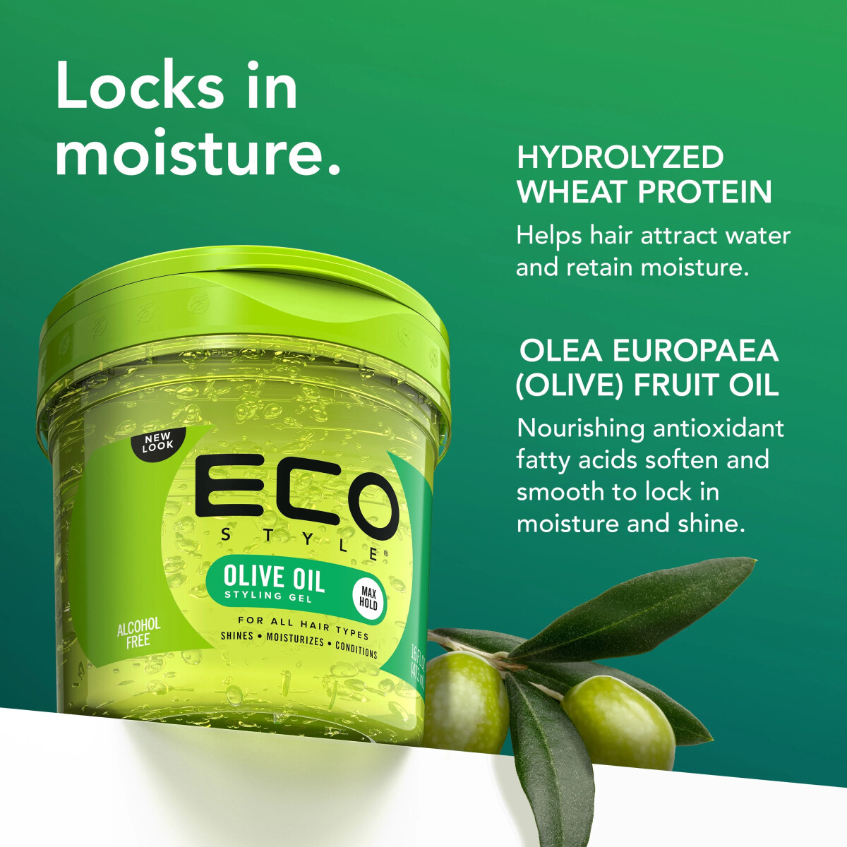 Eco Styler - Olive Oil Styling Gel 473 Ml