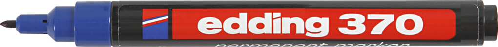 Edding 370 Tusch - Tykkelse 1 Mm - Blå - 1 Stk