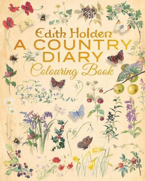 Edith Holden A Country Diary Colouring Book