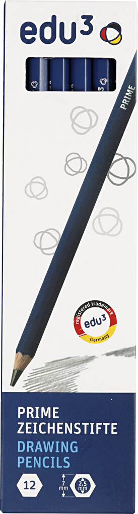 Edu Tegneblyant - Hårdhed 6B - 12 Stk