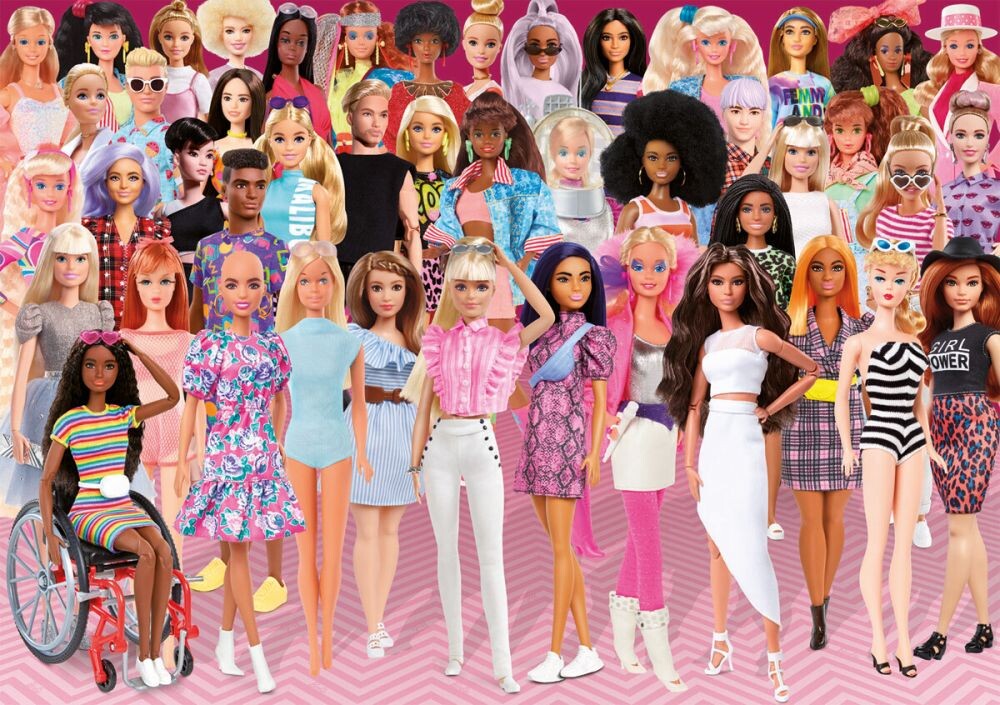 Barbie Puslespil - 1000 Brikker - Educa