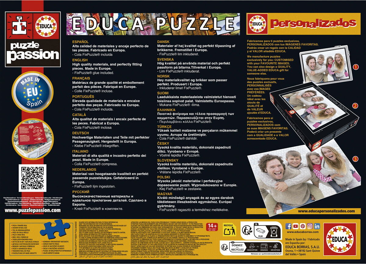 Educa - Dogs On The Beach Puzzle - 1000 - Puslespil Med Hunde
