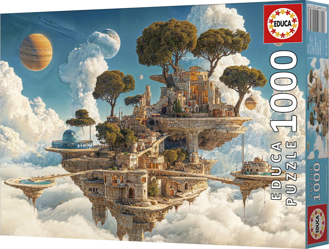 Educa - Kingdom Of Clouds Puzzle - 1000 Brikker - Puslespil