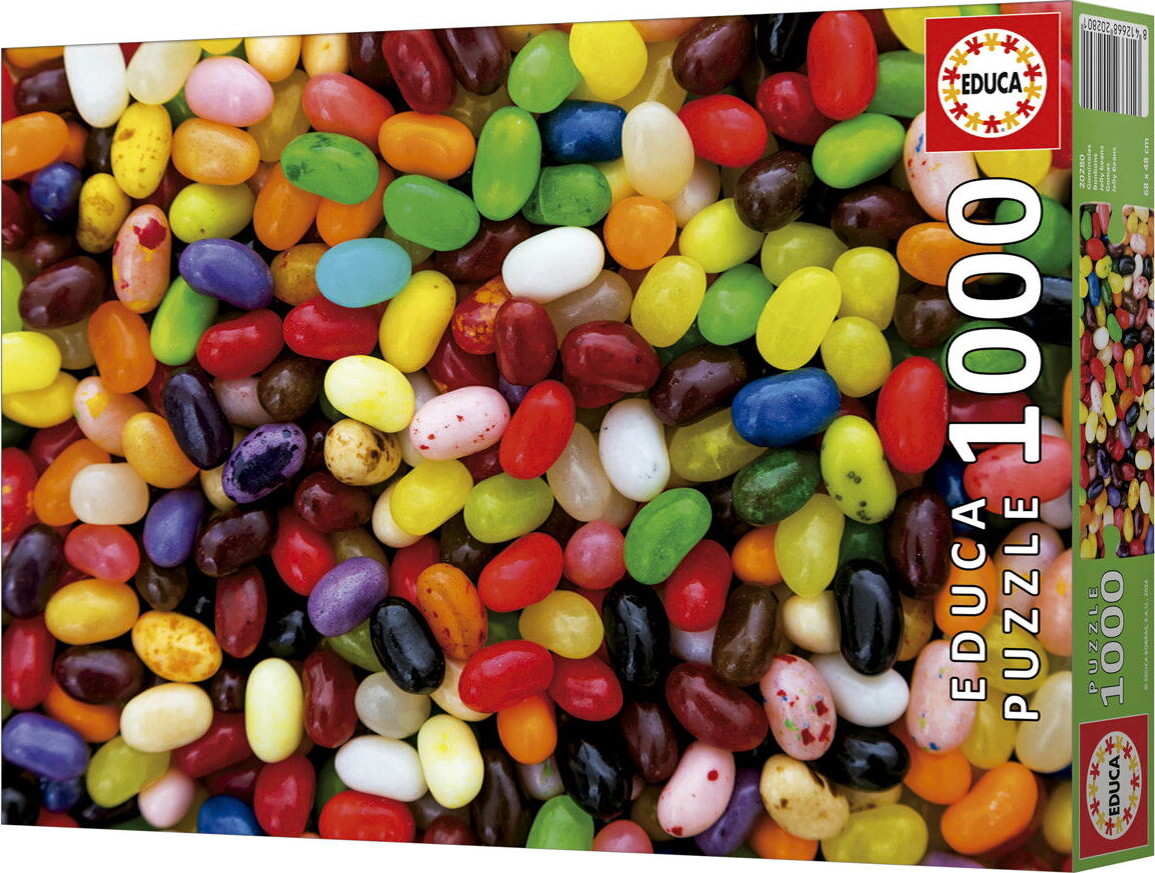 Educa - Jelly Beans Puzzle - 1000 Brikker - Slik Puslespil