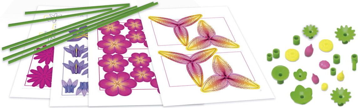 Educa - Floral Art Wildflower Bouquet - Kidult Series - Diy Blomster
