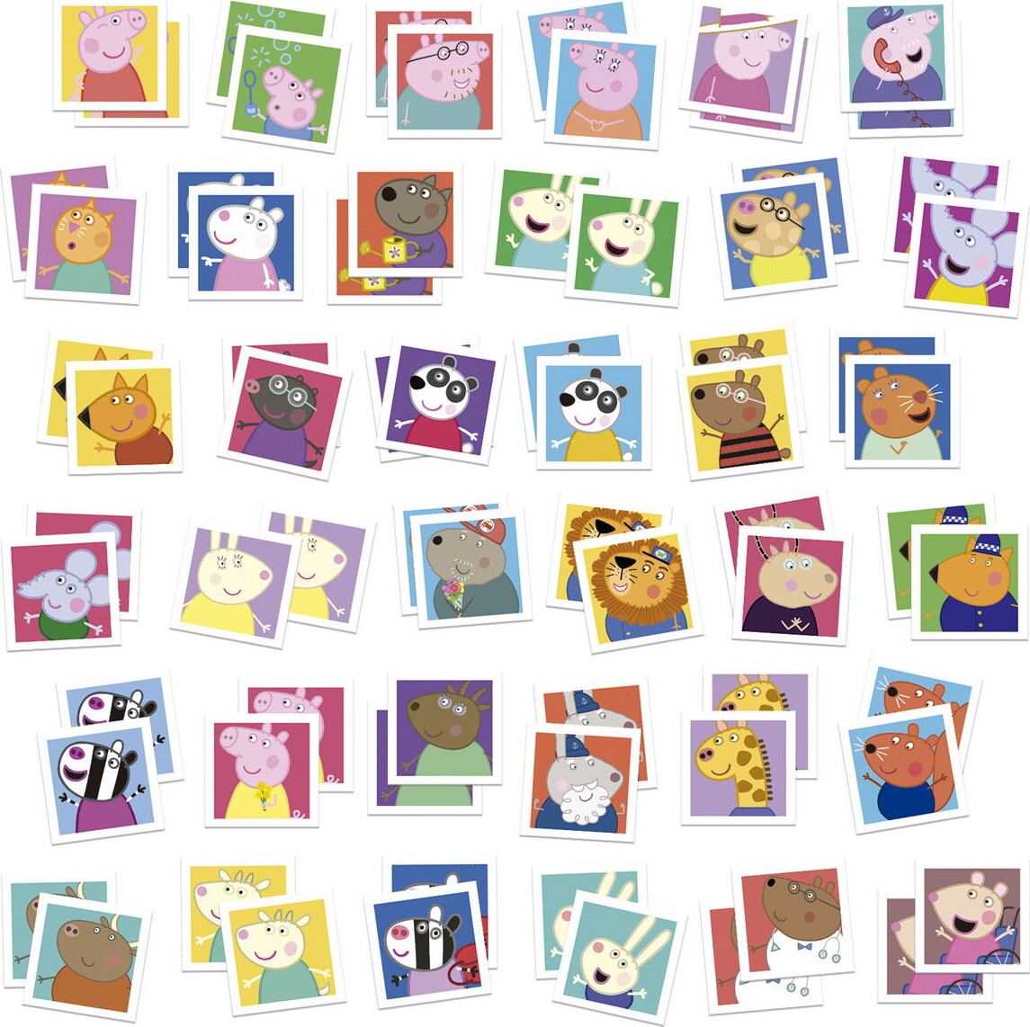 Educa - Peppa Pig Identic Memo Game - Huskespil Kuffert