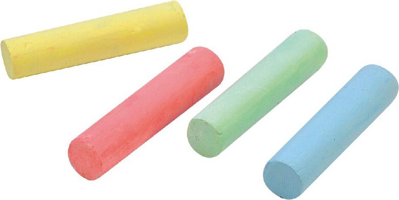 Eduplay - Gadekridt Farvede - 15 Stk