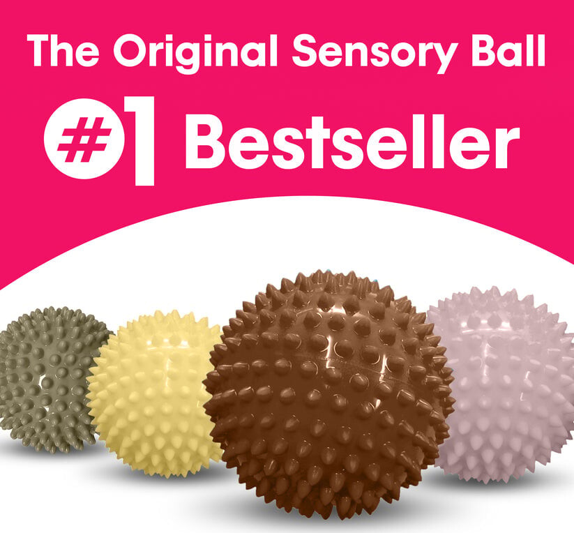 Edushape - Sansebold - Original Sensory Ball Boho Chic - Brun