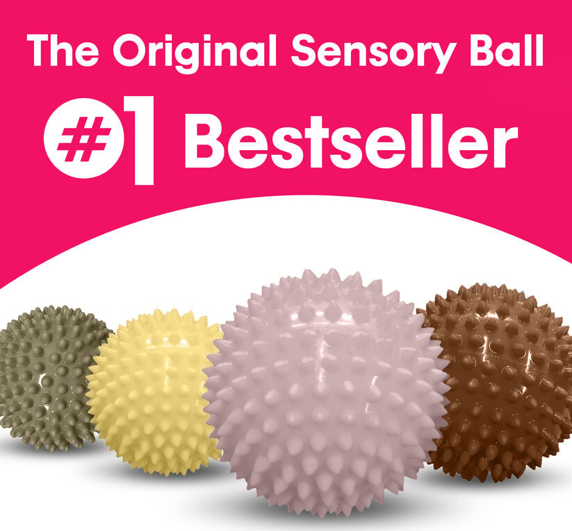 Edushape - Sansebold - Original Sensory Ball Boho Chic - Lyserød