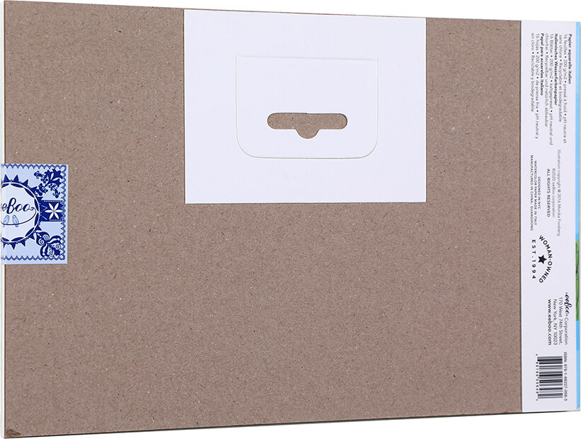 Akvarelblok - Livets Træ - Deluxe Papir - 16 Ark - Eeboo