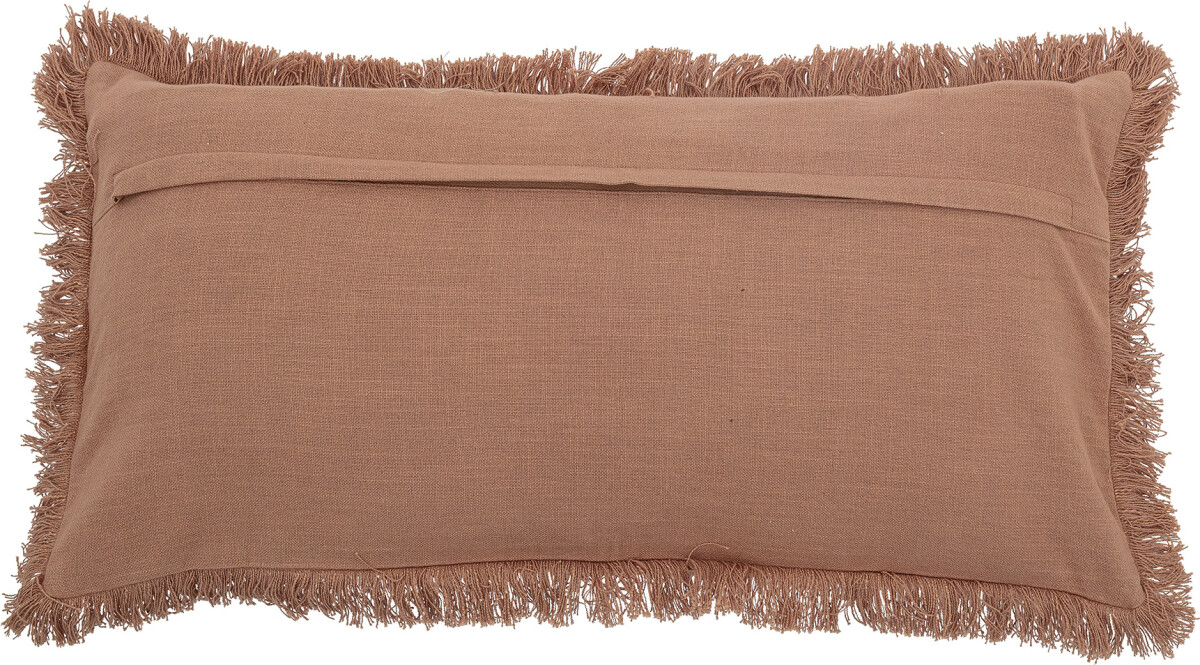 Bloomingville - Efie Pude - Brun - Bomuld - 70X35 Cm