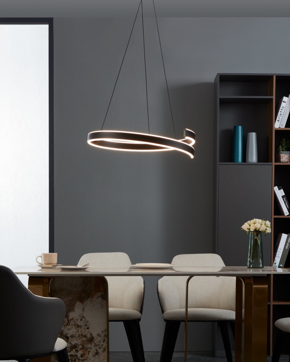 Eglo - Andabaia-Z - Pendel Loftlampe - Connect-Z - Sort - Tw Bt Zigbee