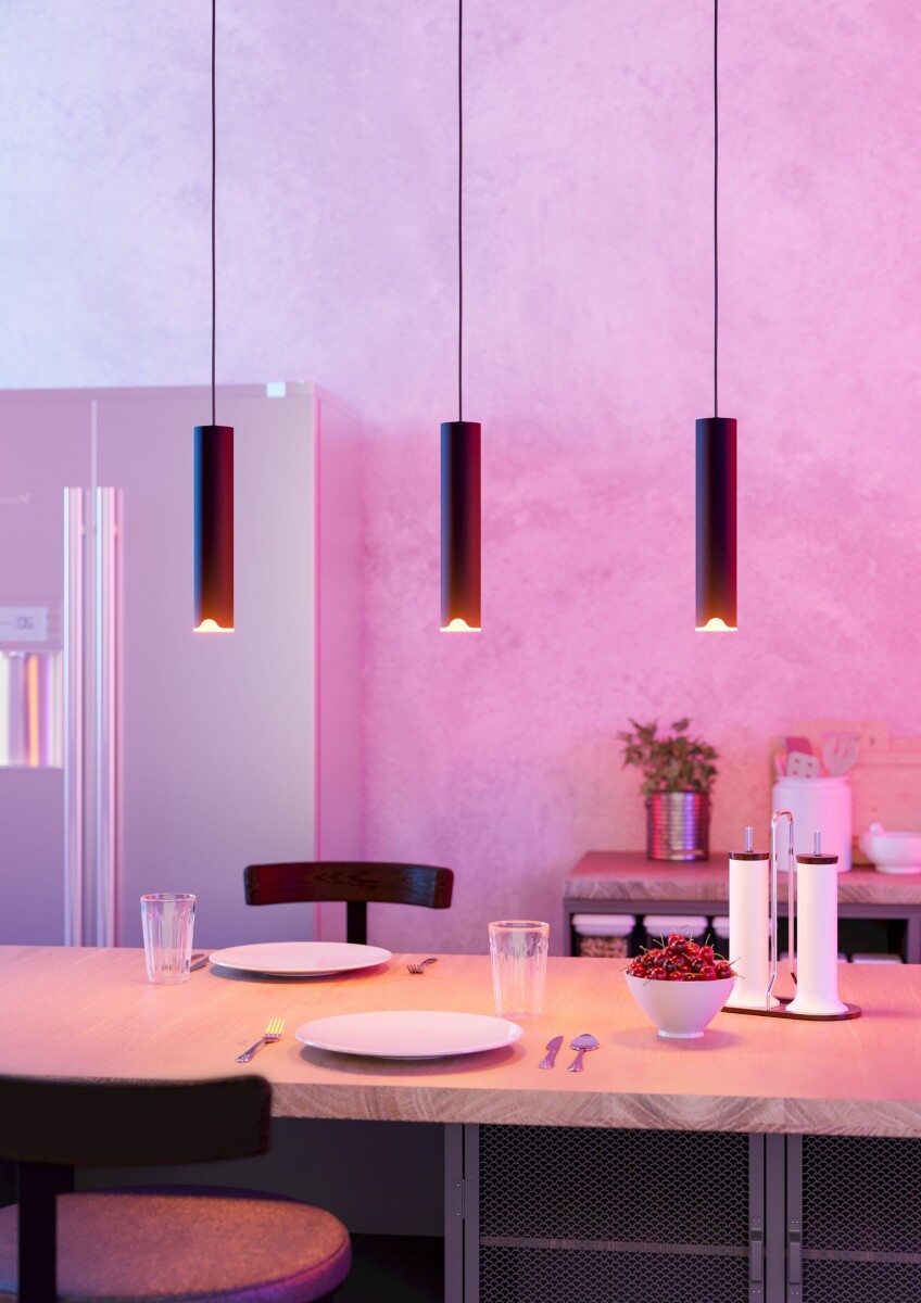 Eglo - Balamorta-Z - Langbordspendel - Sort - Rgb Tw Zigbee Bt