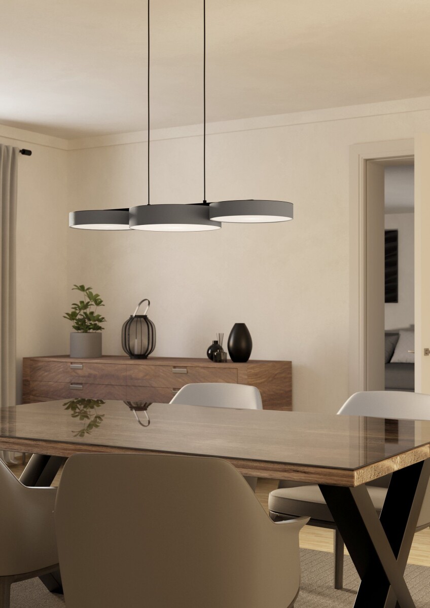 Eglo - Barbano-Z - Langbordspendel - Grå - Rgb Tw Zigbee Bt