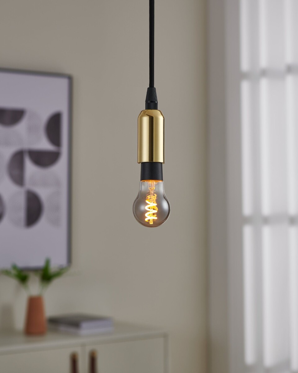 Eglo - P45 - E14 Led Pære - Spiral Røg Varm Hvid - Dæmpbar - Zigbee Bt
