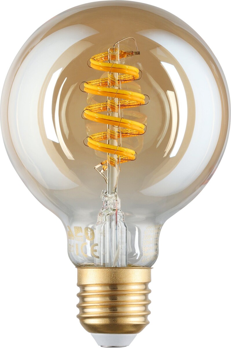 Eglo - G80 - E27 Led Pære - Spiral Amber - Dæmpbar - Tw Zigbee Bt