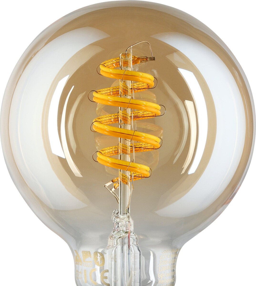 Eglo - G80 - E27 Led Pære - Spiral Amber - Dæmpbar - Tw Zigbee Bt
