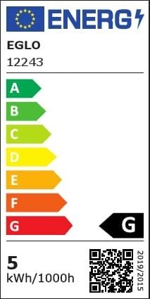 Eglo - G80 - E27 Led Pære - Spiral Amber - Dæmpbar - Tw Zigbee Bt