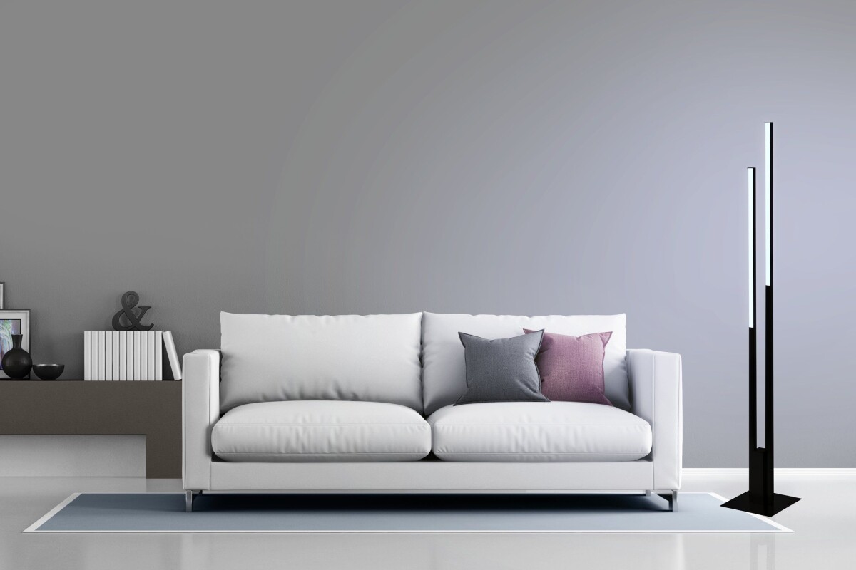 Eglo - Fraioli-Z - Gulvlampe - Sort - Rgb Tw Zigbee Bt