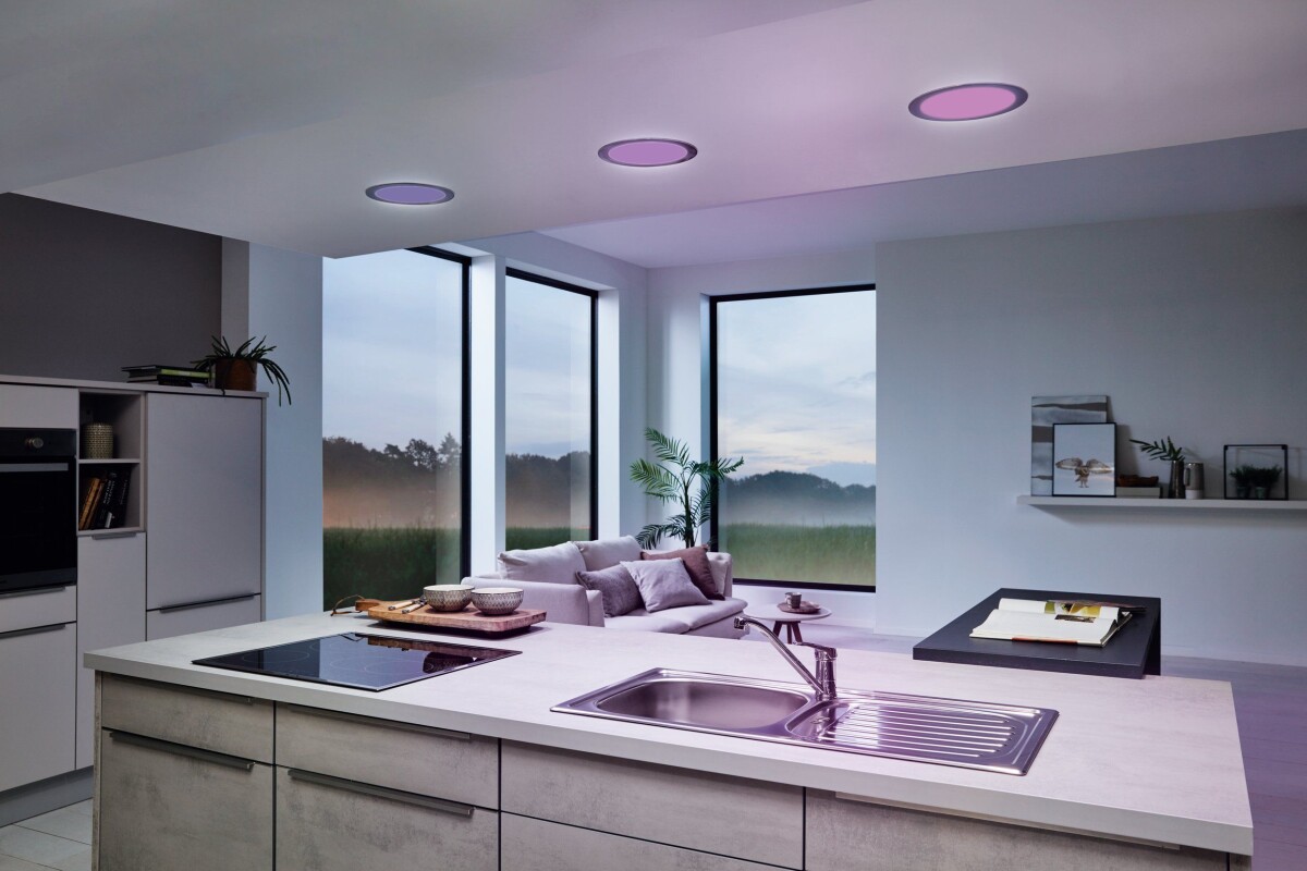 Eglo - Fueva-Z - Indbygningsspot - Børstet Stål - Dæmpbar - Tw Zigbee Bt