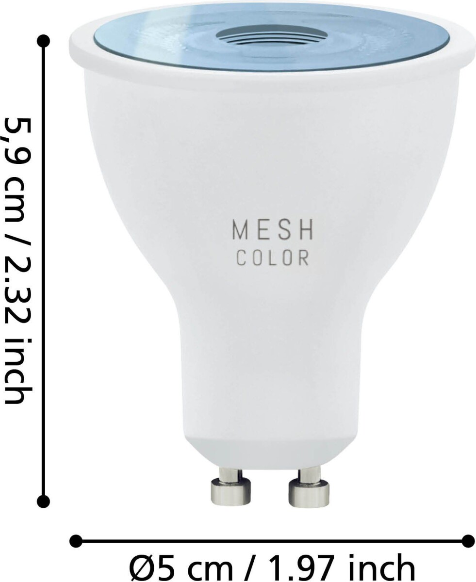 Eglo - Gu10 Pære - Led - Rgb Tw Zigbee Bt
