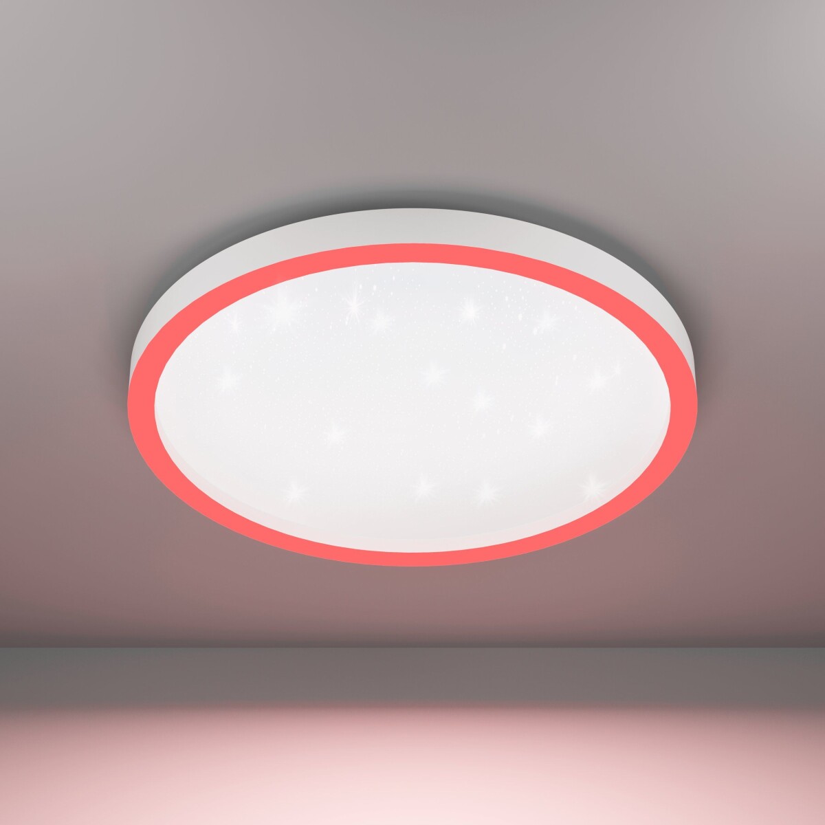 Eglo - Montemorelos-Z - Loftlampe - Hvid Krystaleffekt - Rgb Tw Zigbee Bt