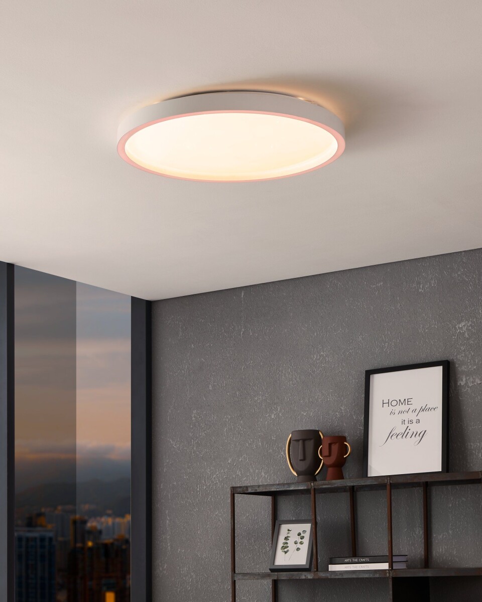 Eglo - Montemorelos-Z - Loftlampe - Hvid Krystaleffekt - Rgb Tw Zigbee Bt
