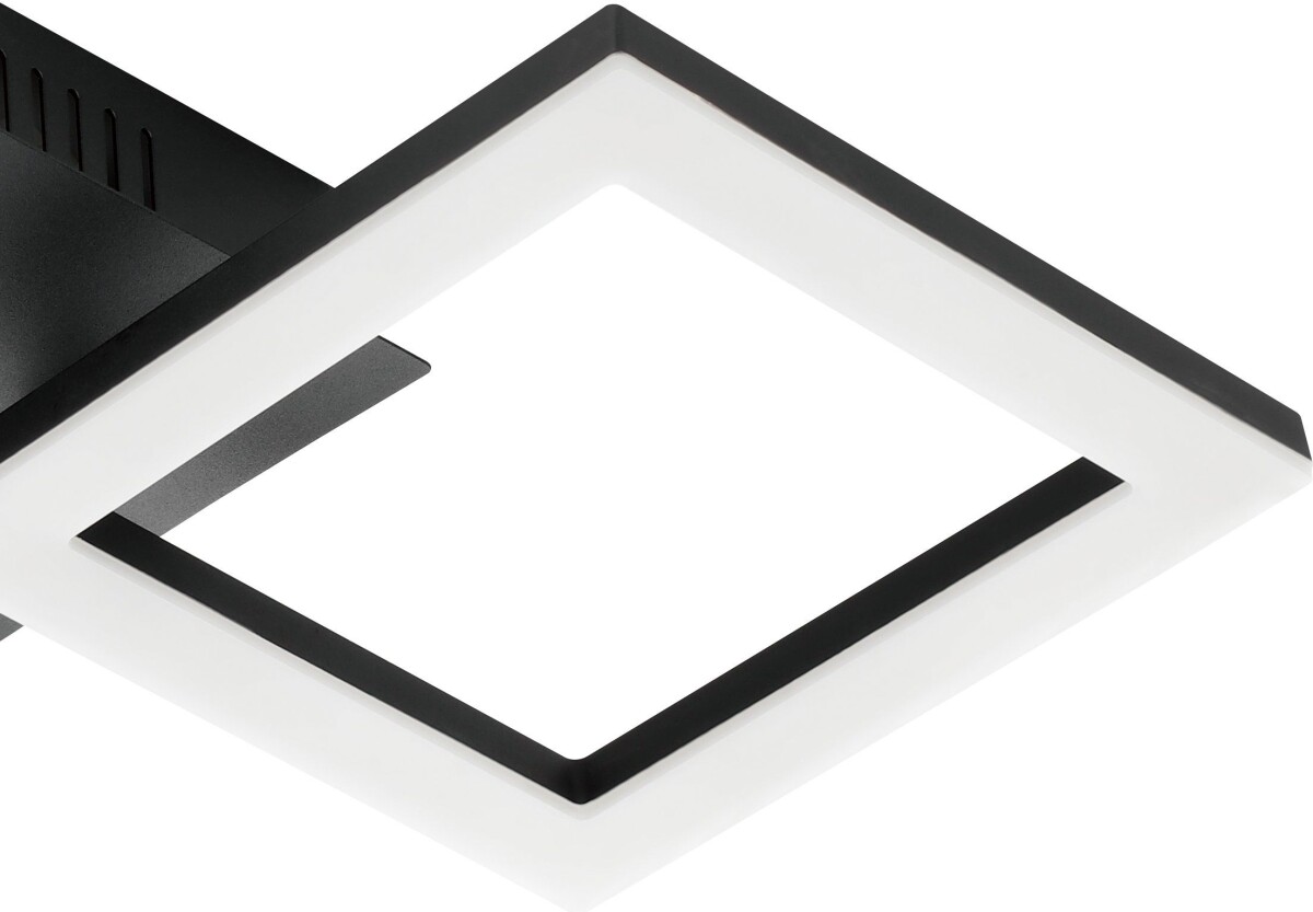 Eglo - Paranday-Z - Loftlampe - Firkanter Sort - 477X22 5 Cm - Tw Zigbee Bt