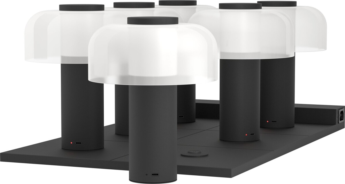 Eglo - Ponente - Udendørs Bordlampe - Usb-C Tw Touch Ip44 - Sort Hvid - 20