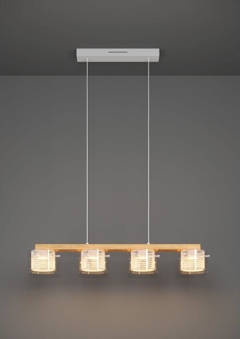 Eglo - Portico-Z - Langbordspendel - Natur Og Klar - L 88 Cm - Rgb Tw