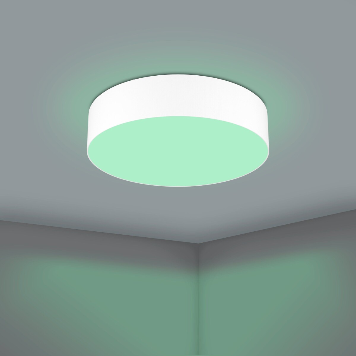 Eglo - Romao-Z - Loftlampe - Hvid - Ø 57 Cm - Rgb Tw Zigbee Bt